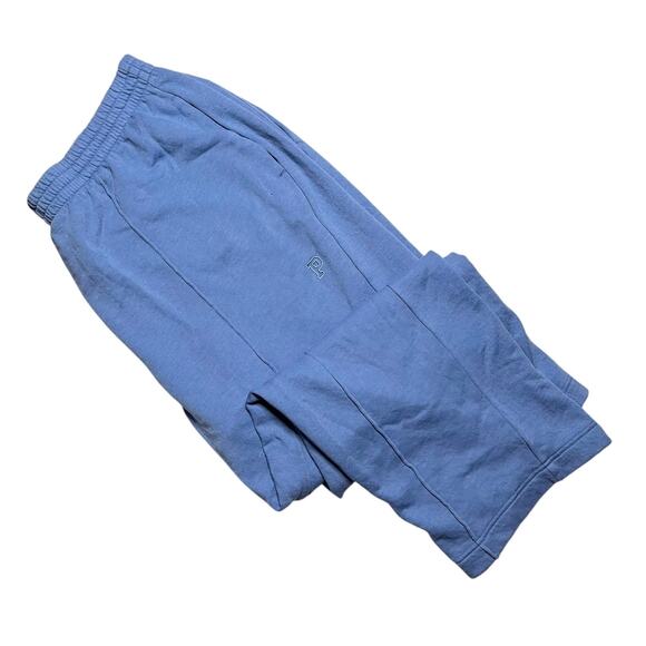 Victoria's Secret PINK Track Ankle Sweatpant Blue Dawn Size XXL - Picture 1 of 6